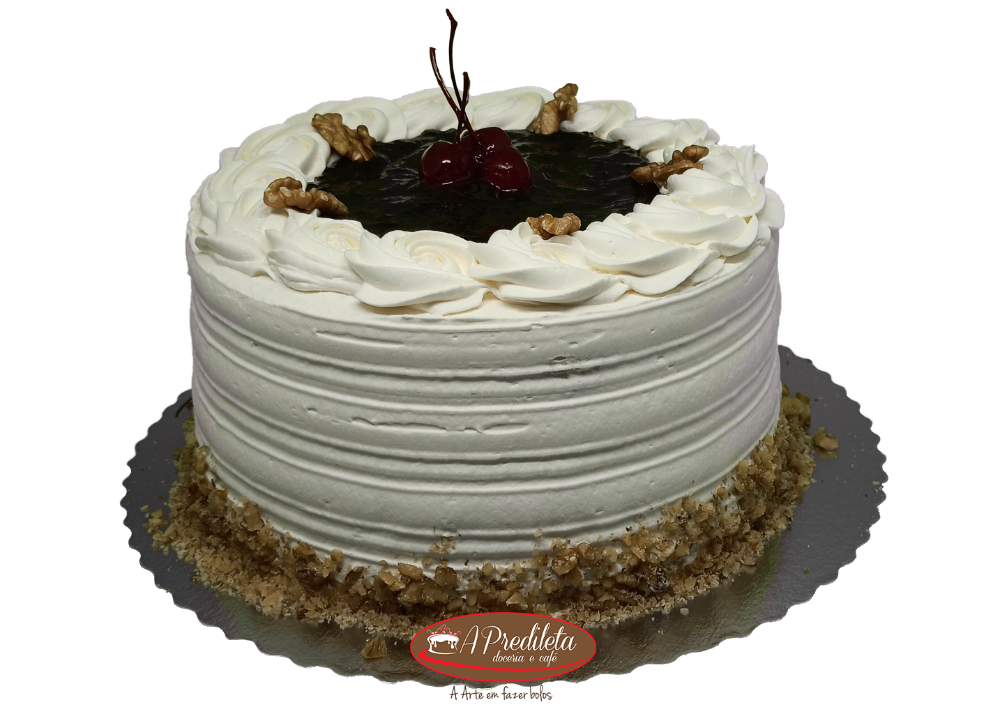 Ameixa com Creme Branco e nozes Ameixa com Creme Branco nozes