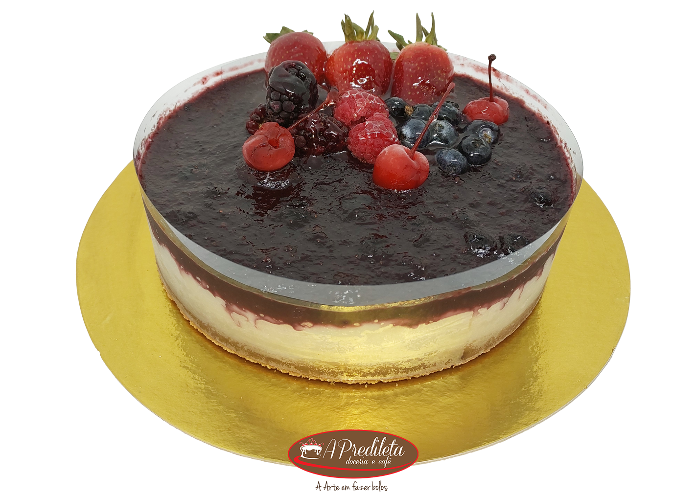 Torta Frutas Vermelhas